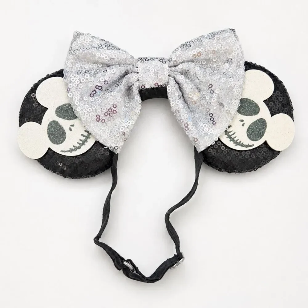 Disney Women's Black and Silver Hair-accessories